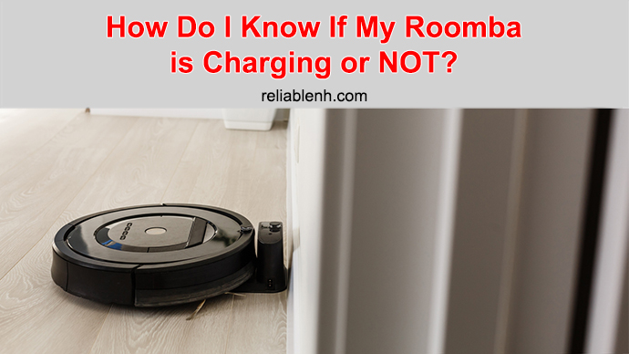 your roomba is charging or not